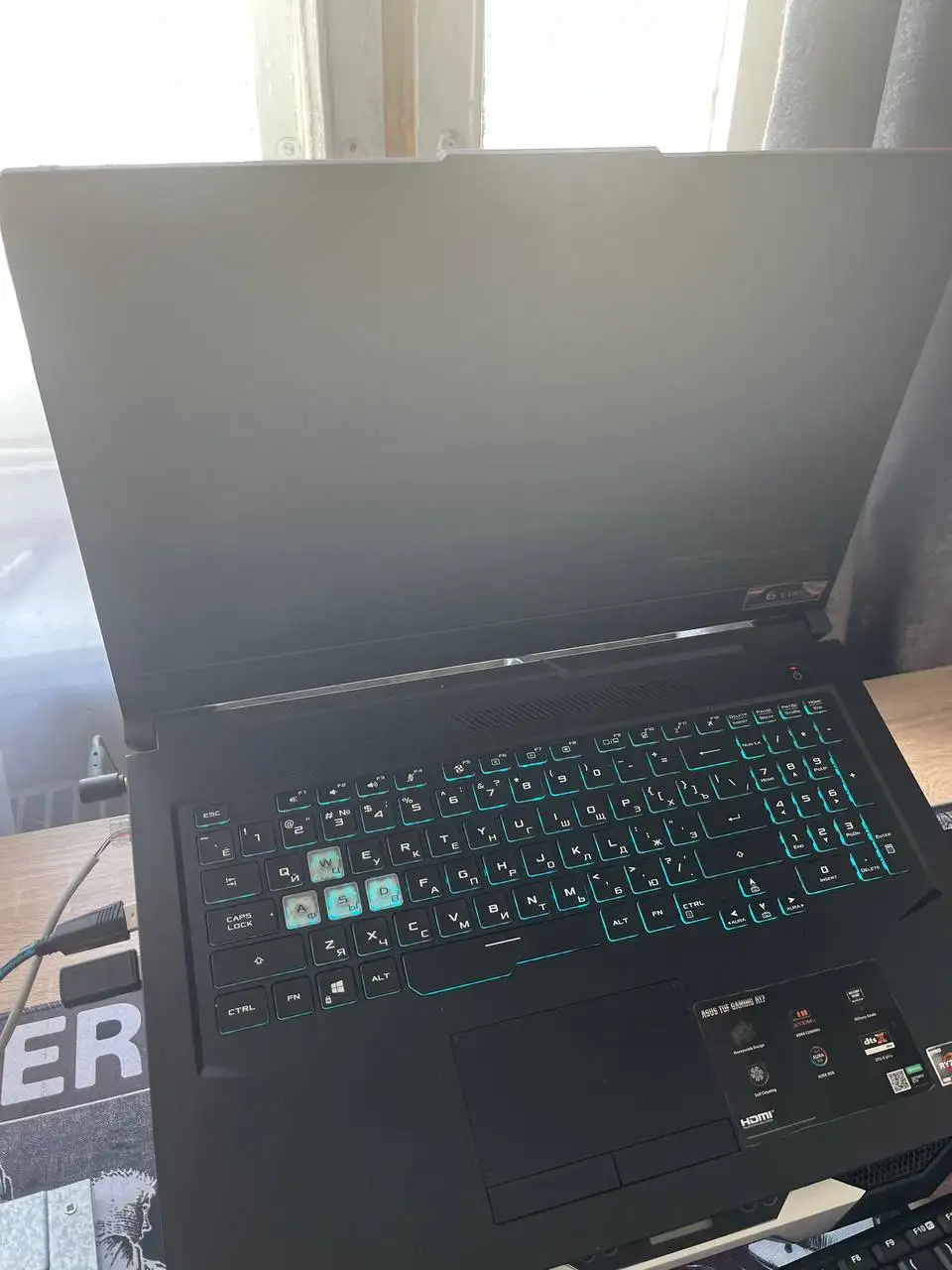 Ноутбук ASUS TUF Gaming А17 с видеокартой NVIDIA GeForce GTX 1650 - Ноутбуки (Электроника) в Чебоксары