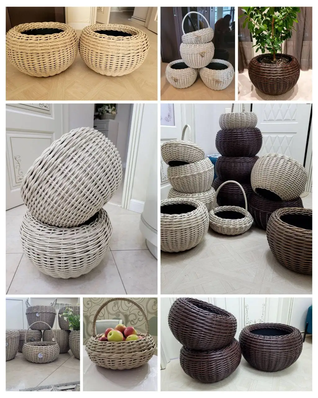 Кашпо на заказ любого цвета и объема - Декор (Барахолка) в Чебоксары