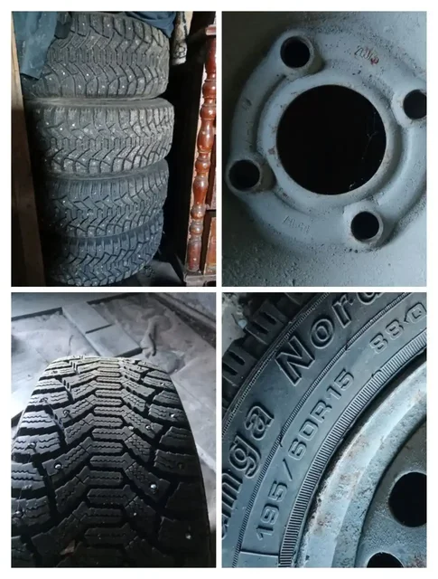 Комплект колес Р15 1 сезон - частное объявление в Уфа