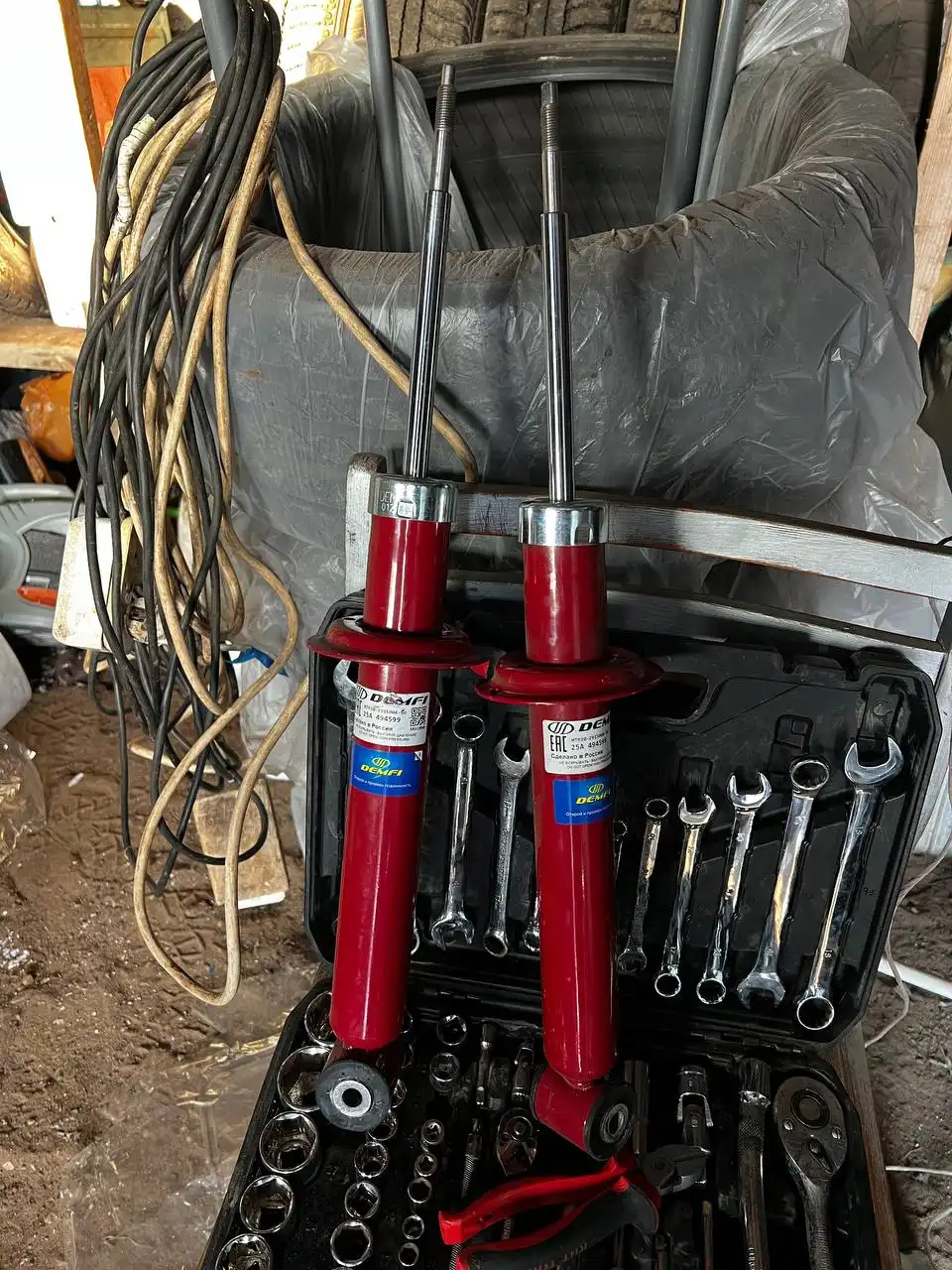 Задние стойки ВАЗ занижение -90