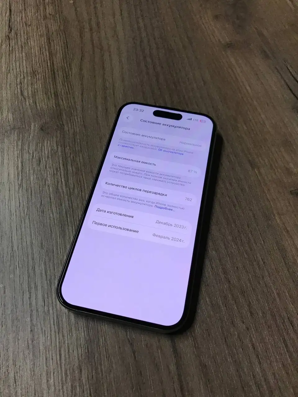 Продажа iPhone 15 Pro 128гб в отличном состоянии - Смартфоны (Электроника) в Уфа