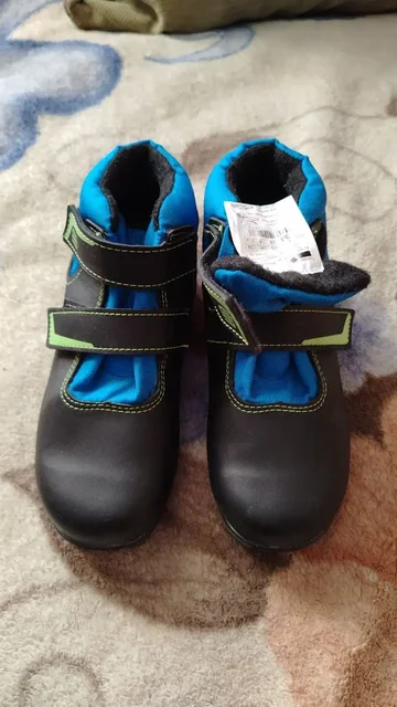 Детские лыжные ботинки б/у - Кокон для новорождённых в Уфа