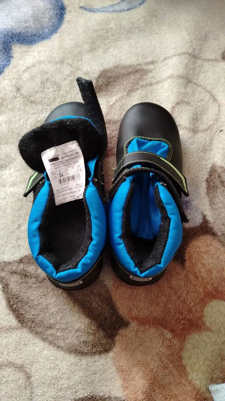 Детские лыжные ботинки б/у - Одежда и обувь (Товары для детей) в Уфа