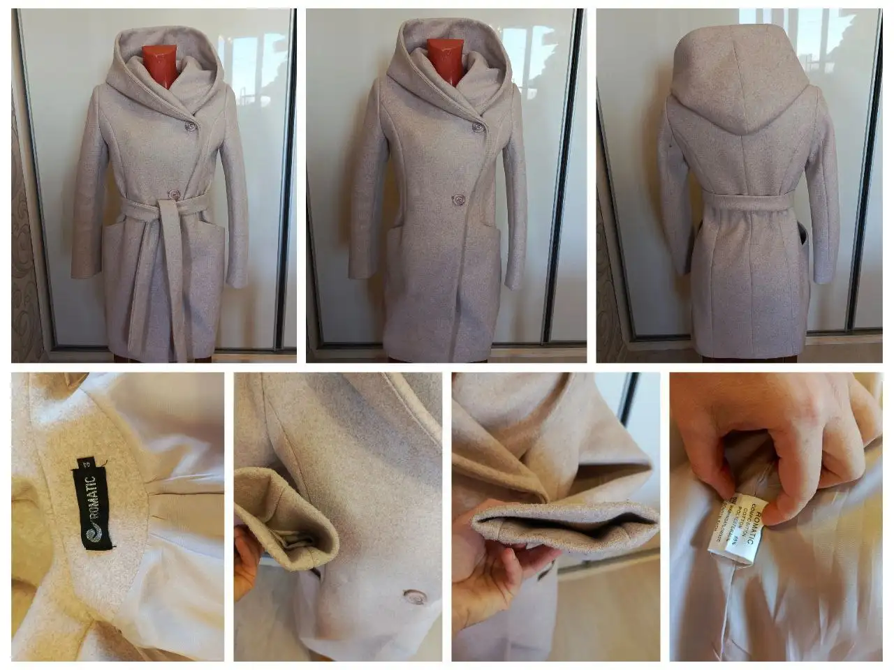 Пальто демисезонное Romantic размер 44 - Верхняя одежда (Одежда) в Уфа