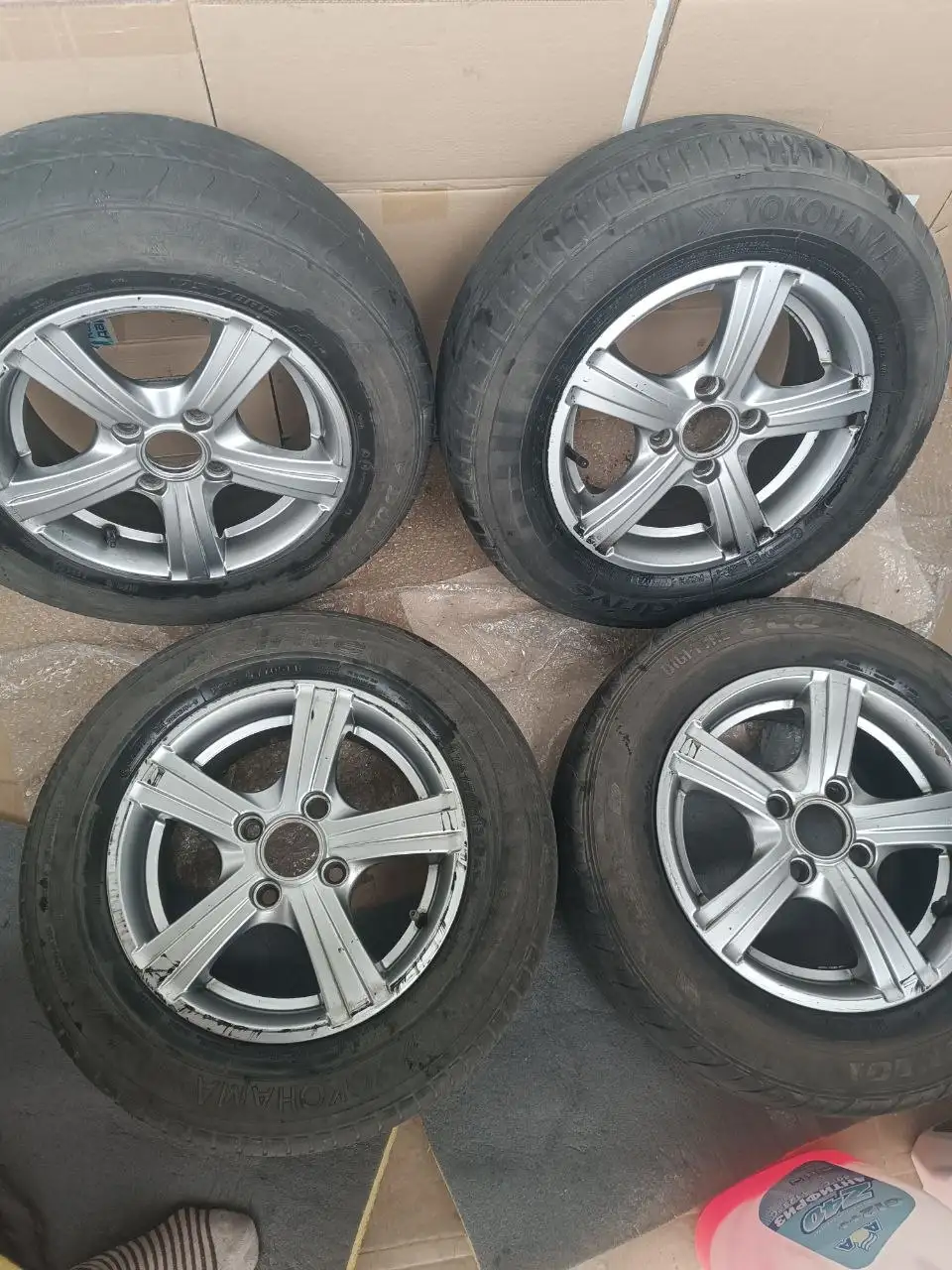 Продажа дисков R13 с резиной в износе - Запчасти (Авто) в Уфа