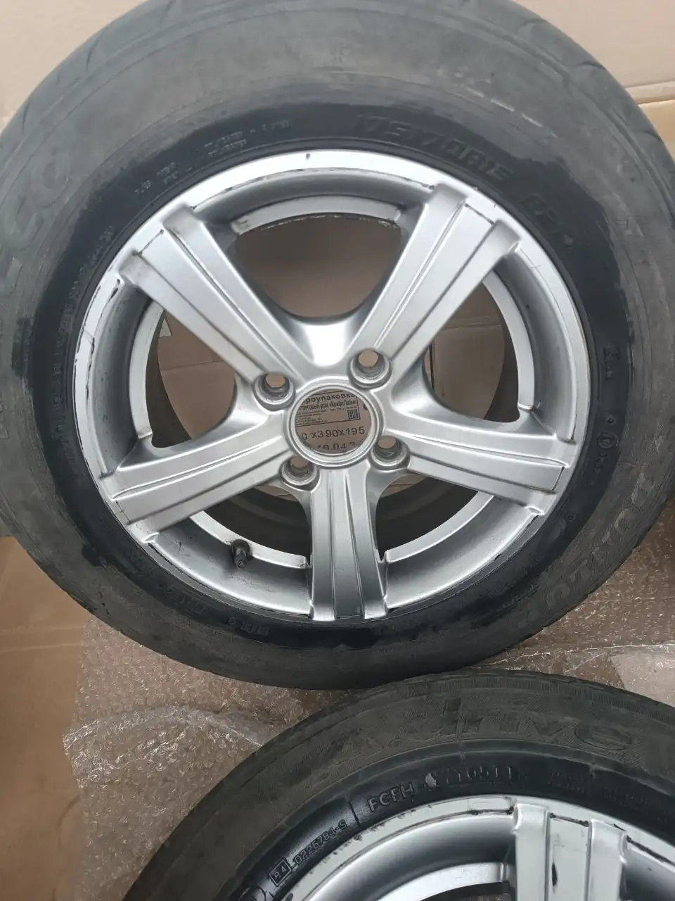 Продажа дисков R13 с резиной в износе - Запчасти (Авто) в Уфа