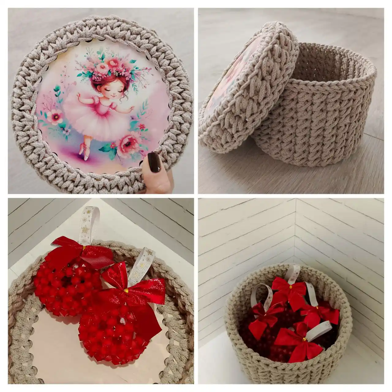 Корзинки и ёлочные украшения - Хобби и отдых в Чебоксары