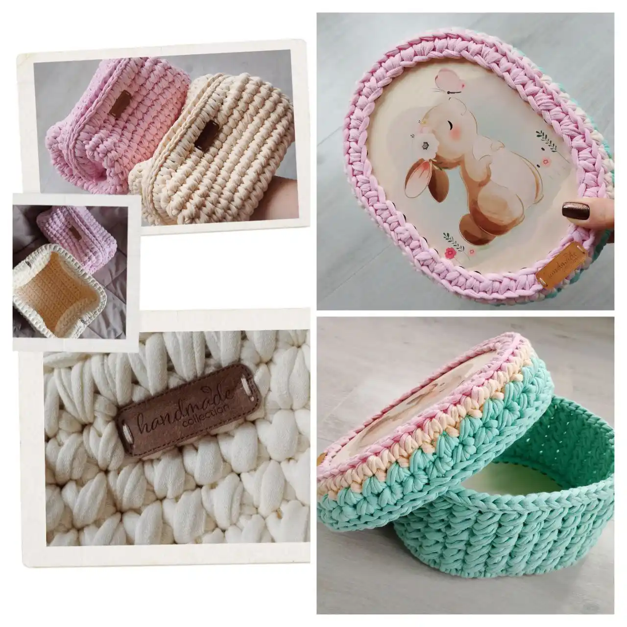 Корзинки и ёлочные украшения