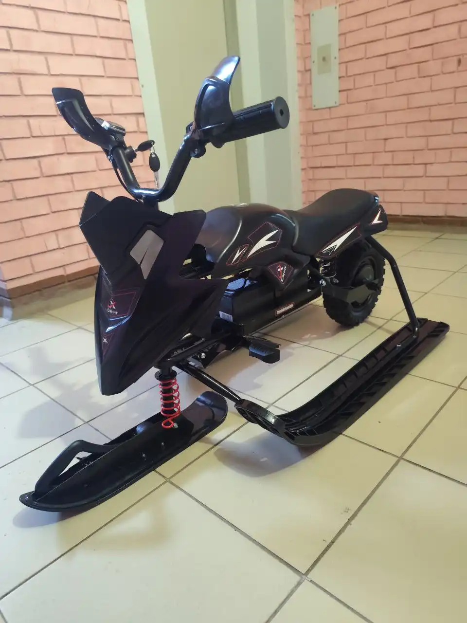 Детский новый электроснегокат