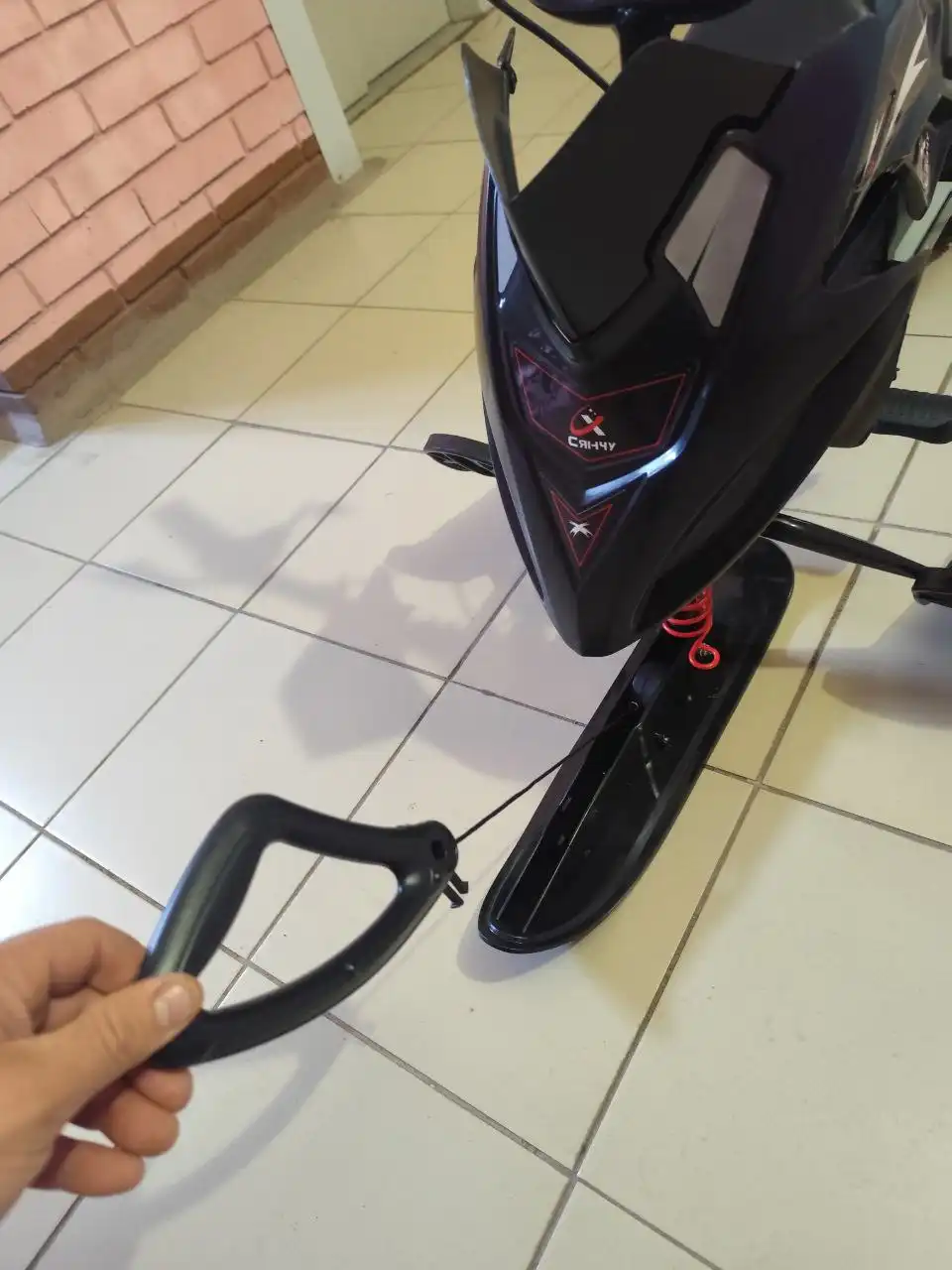 Детский новый электроснегокат