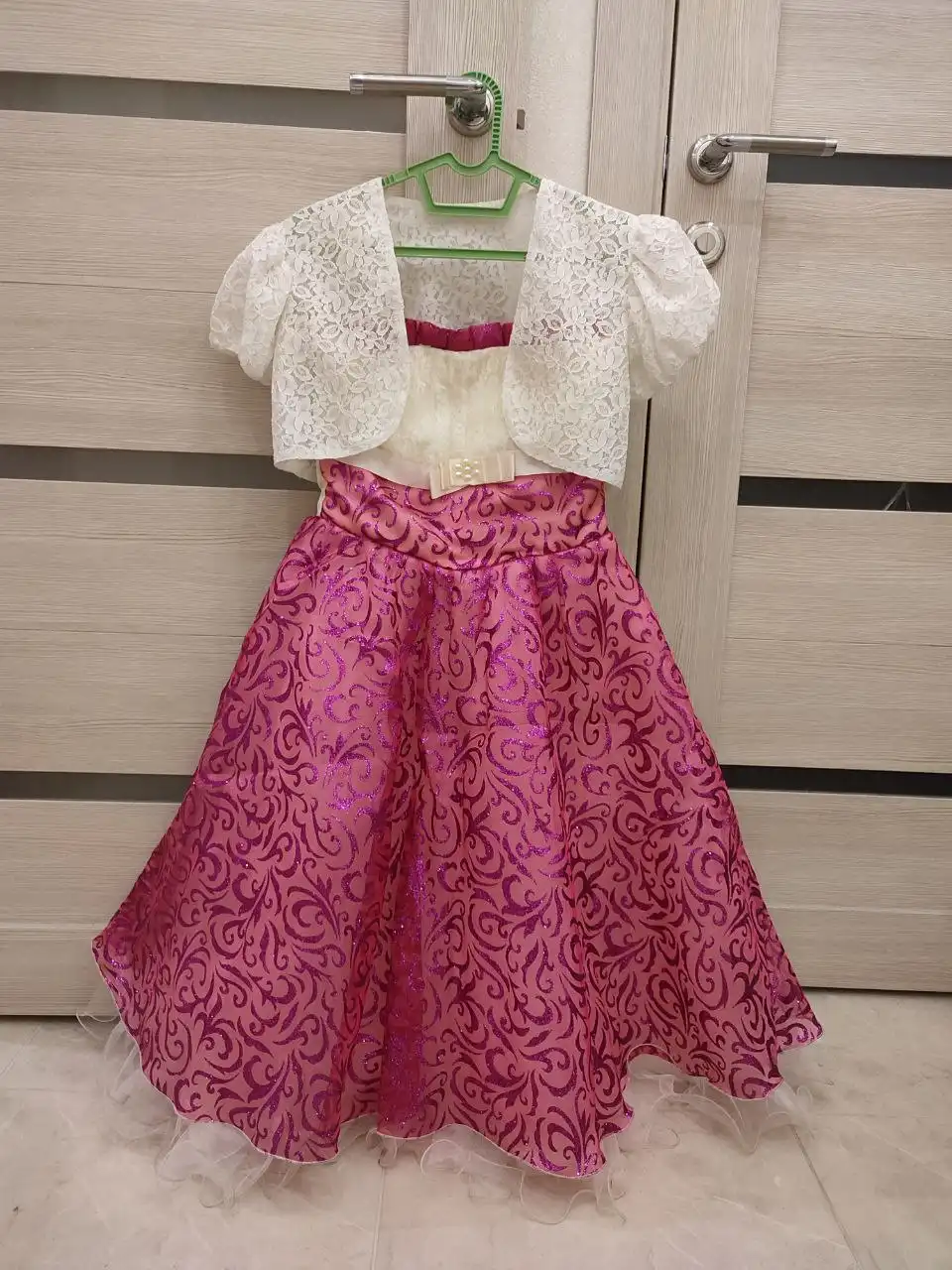 Детские платья с накидкой