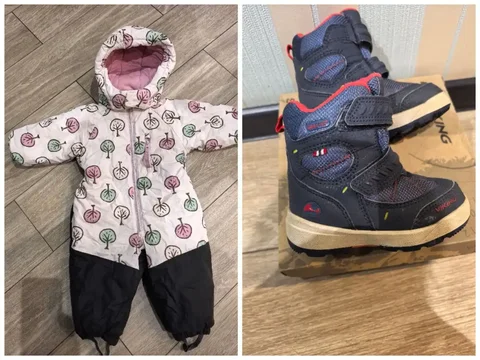 Зимний комбинезон и ботинки - Товары для детей в Чебоксары