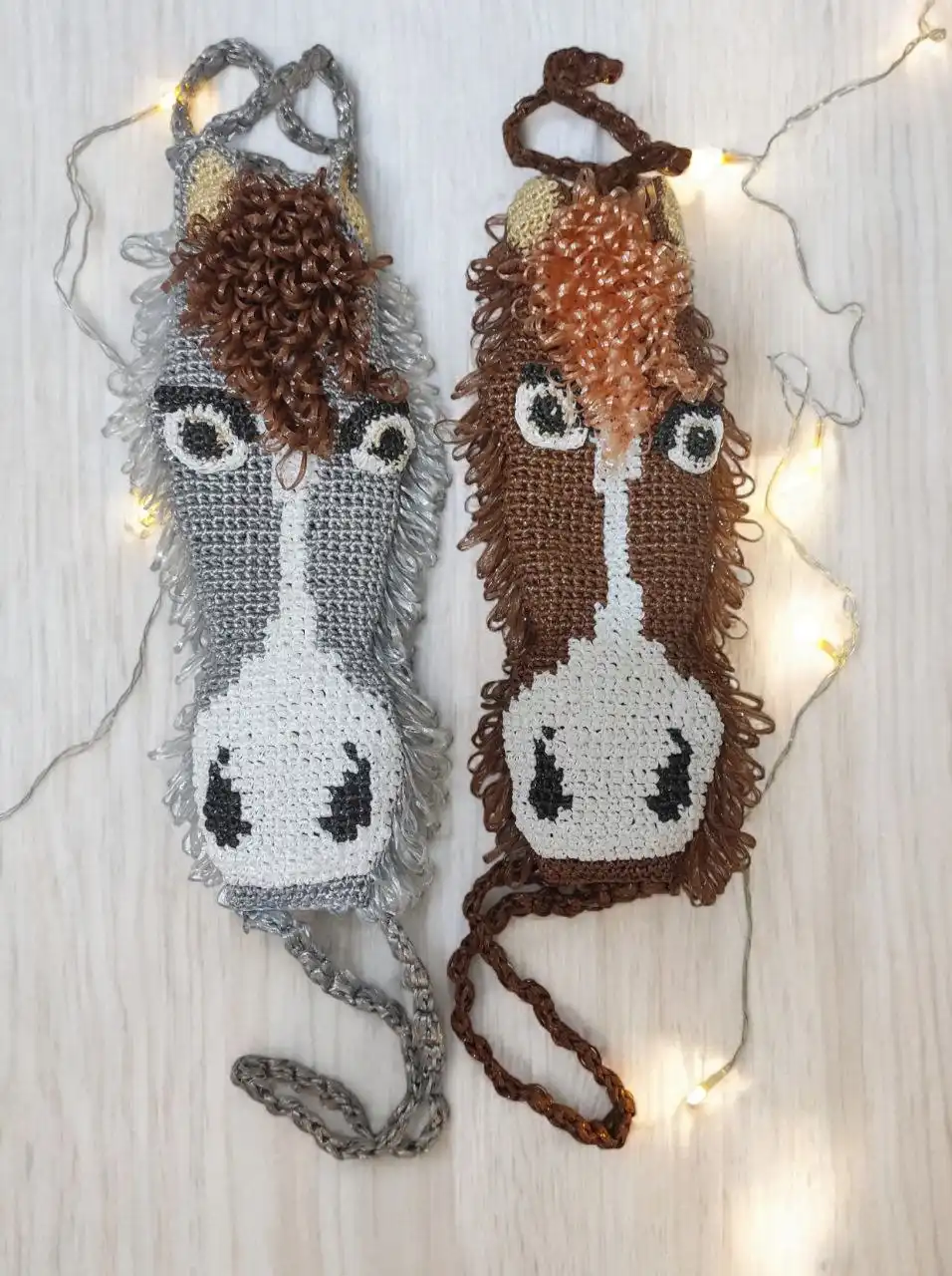 Мочалка классическая "Лошадка"