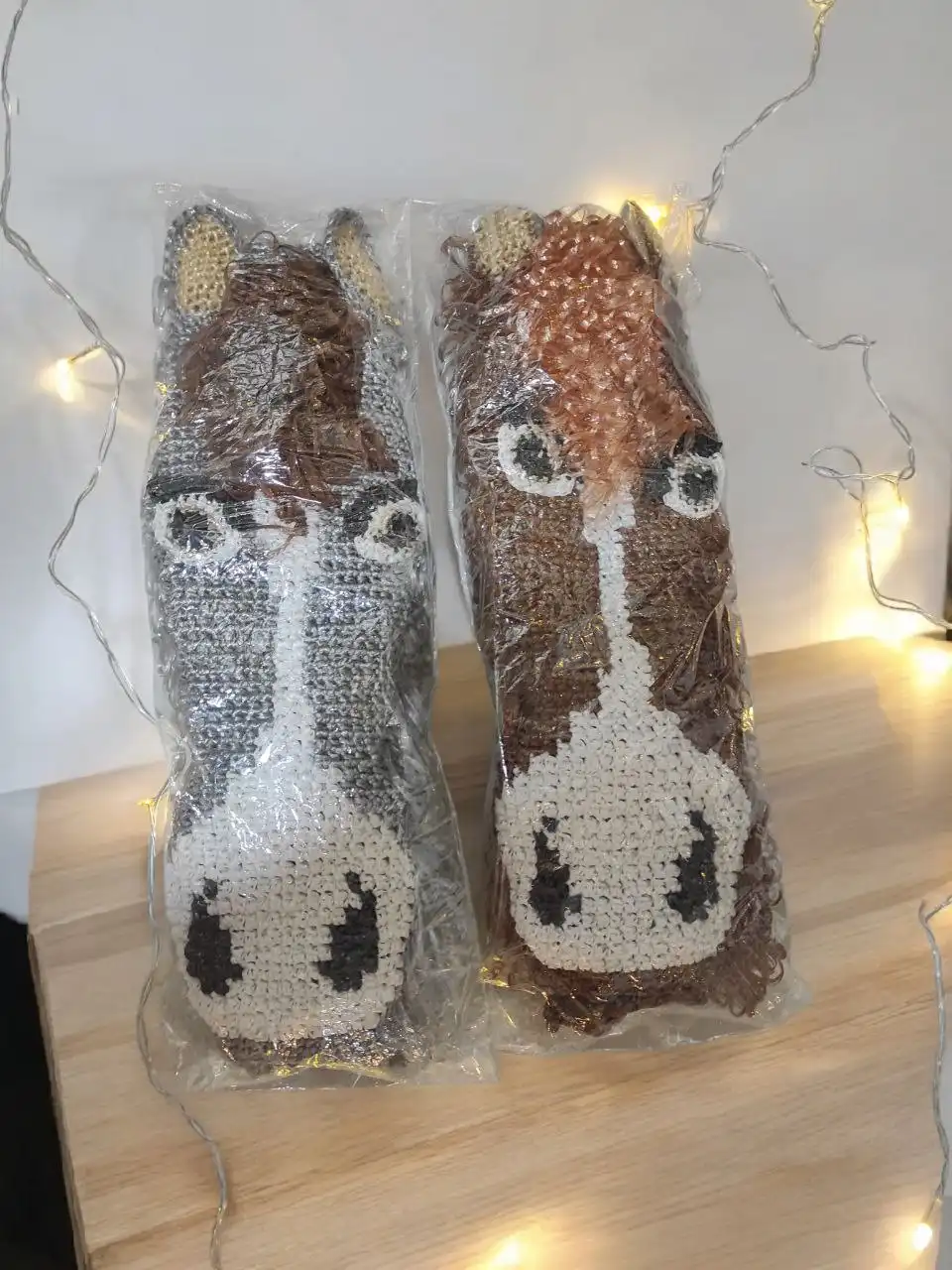 Мочалка классическая "Лошадка"