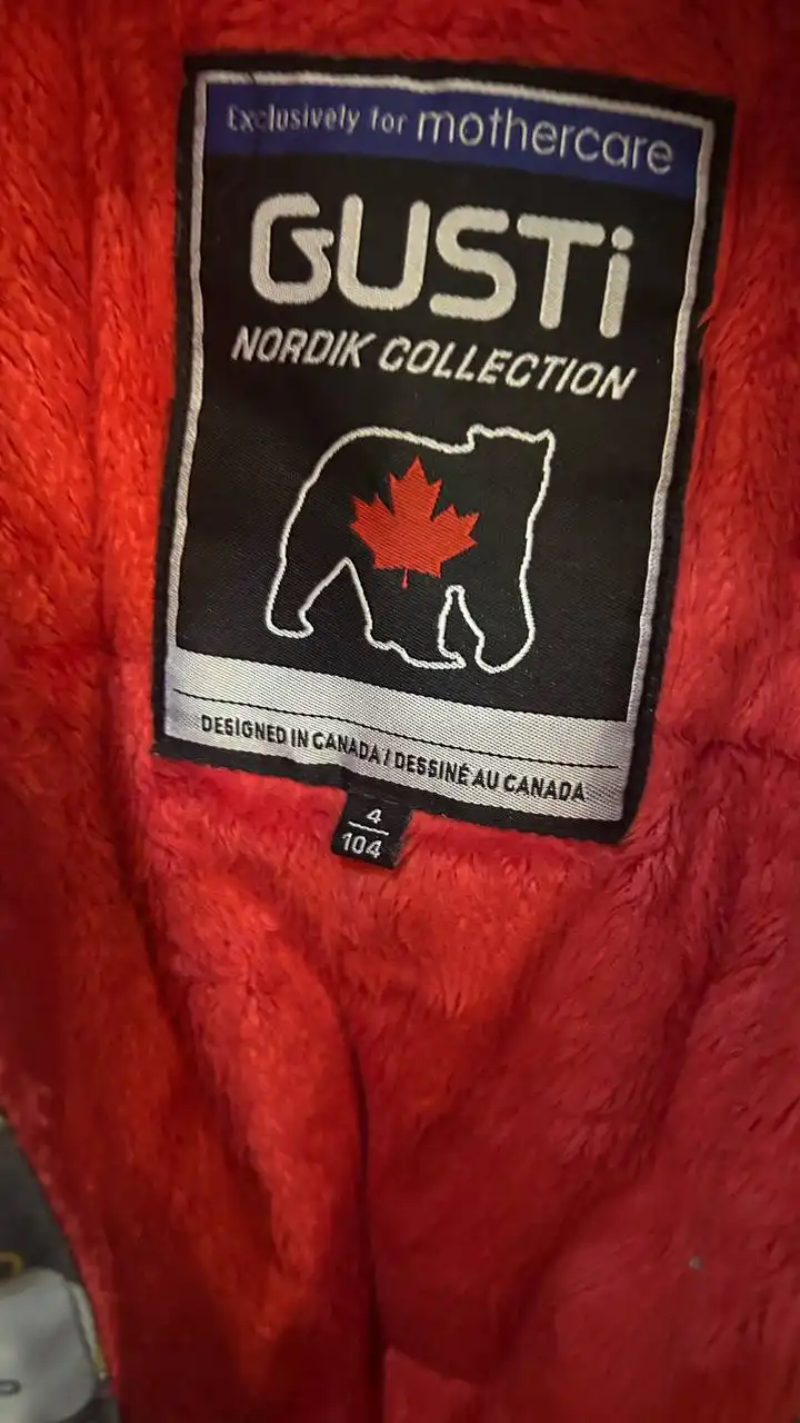 Теплый зимний пуховик