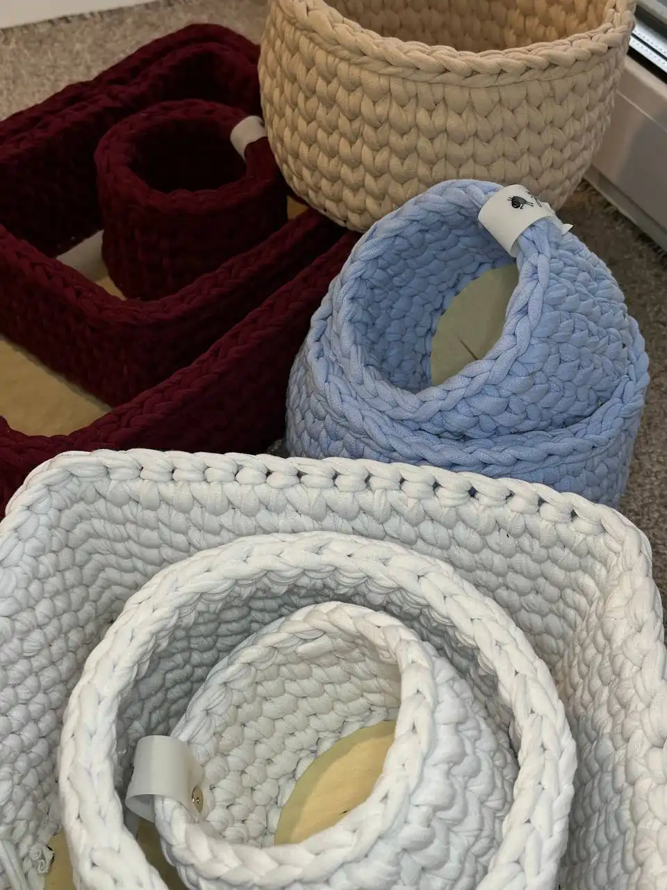 Корзиночки ручной работы для интерьера и подарков