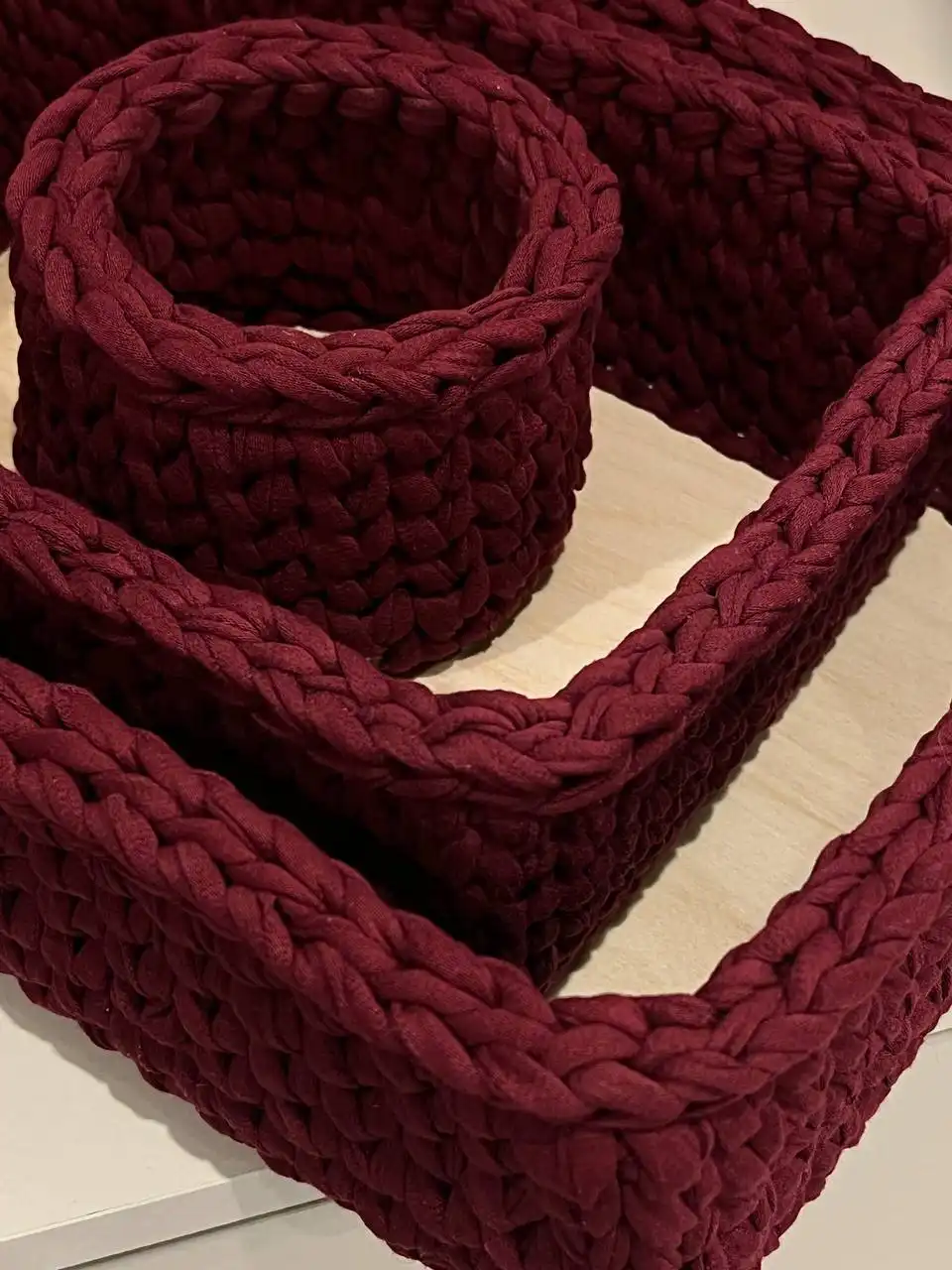 Корзиночки ручной работы для интерьера и подарков