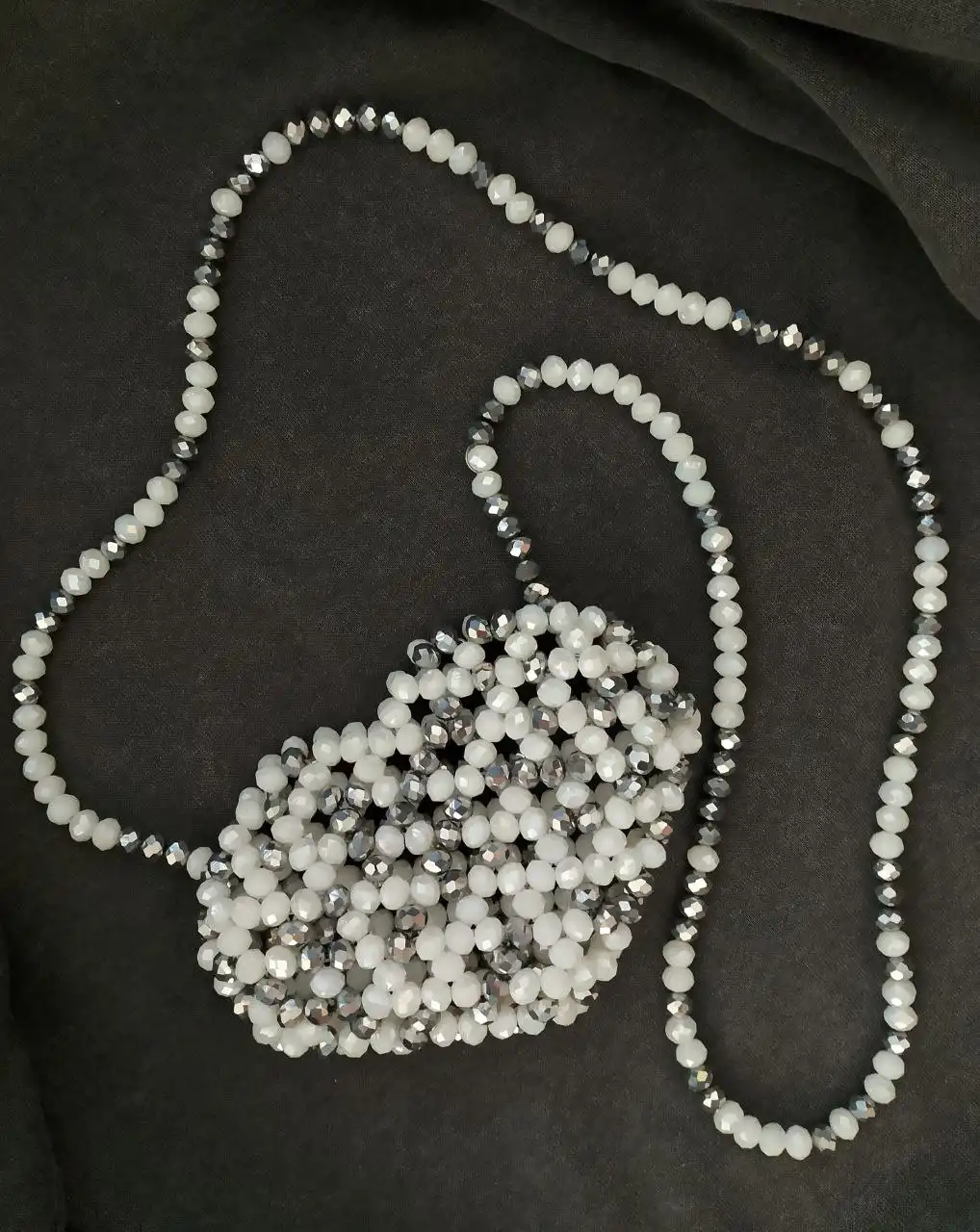 Детские сумочки из хрустальных бусин для праздников