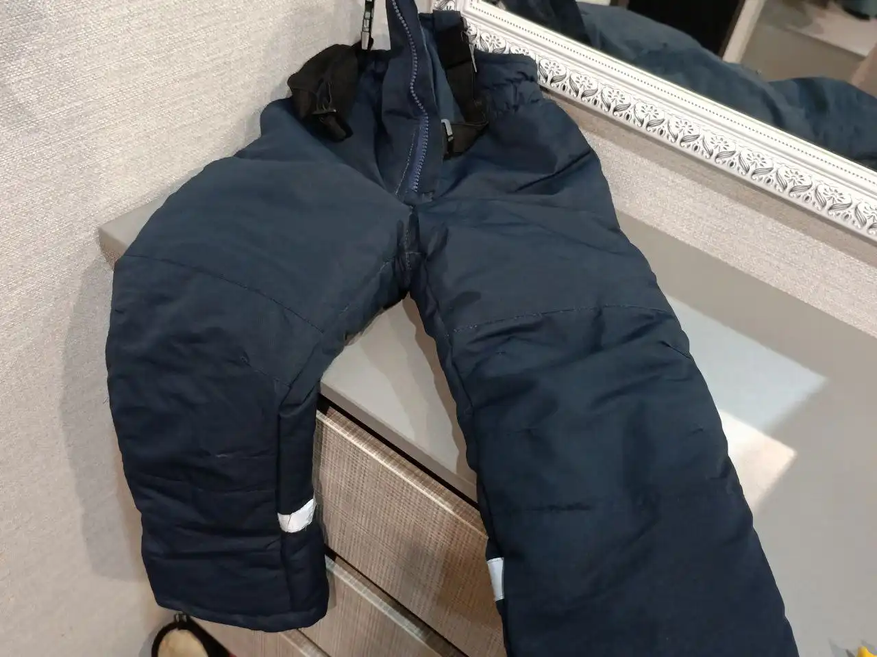 Зимние штаны 116 размер с неисправным замком