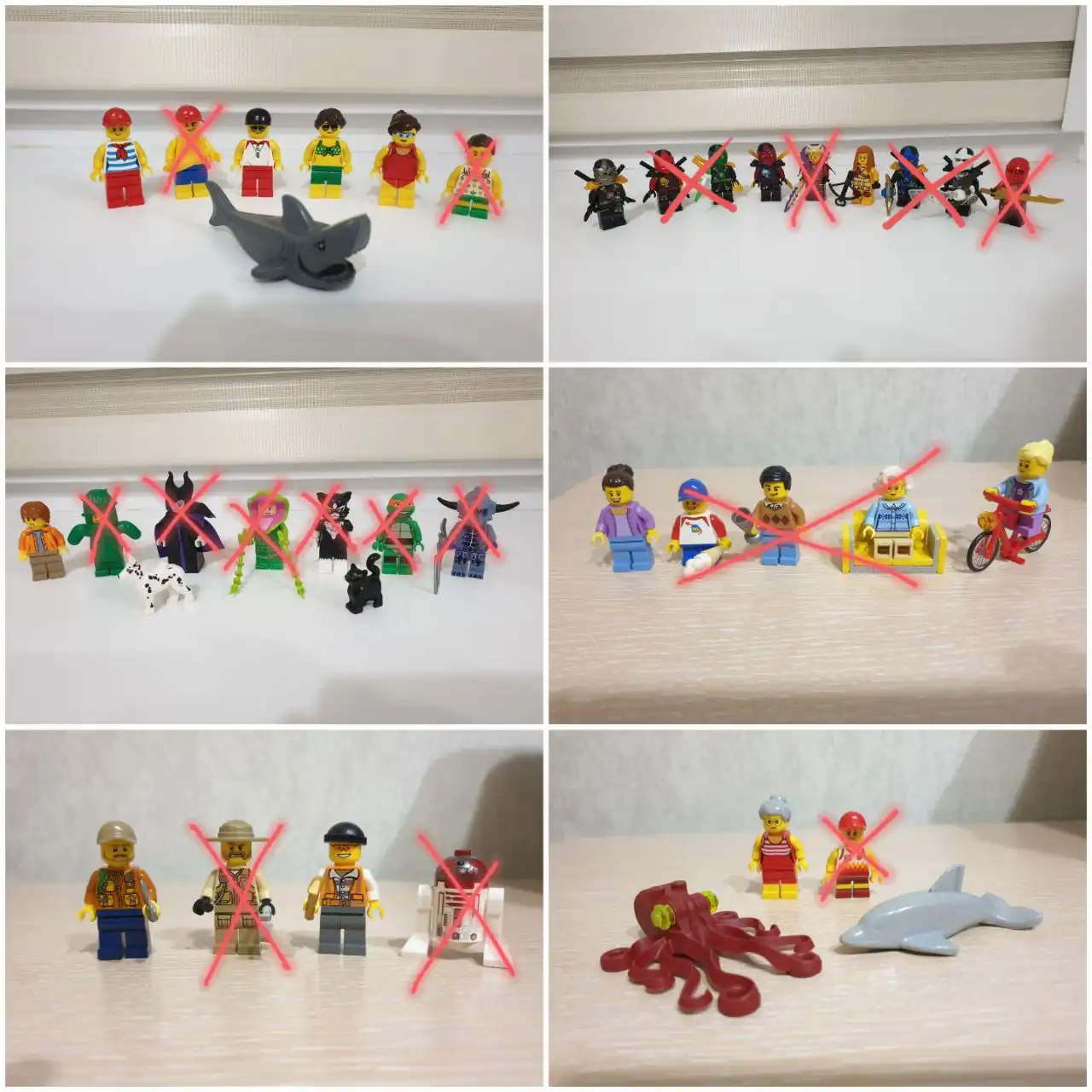 Минифигурки Лего