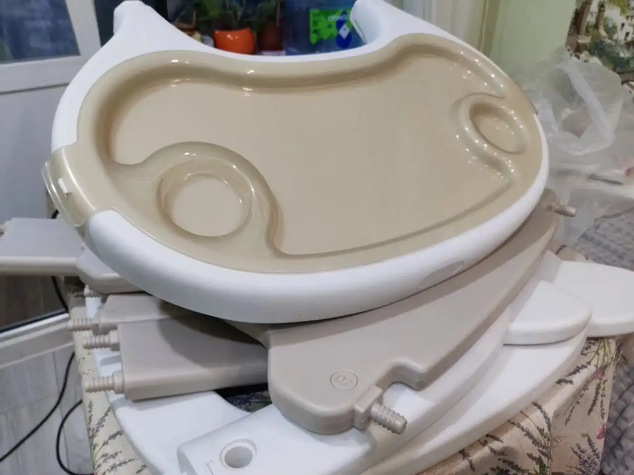 Растущий стульчик для кормления 2 в 1