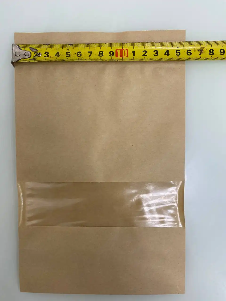 Продажа крафт пакетов Дой-Пак с окном 16*25 см