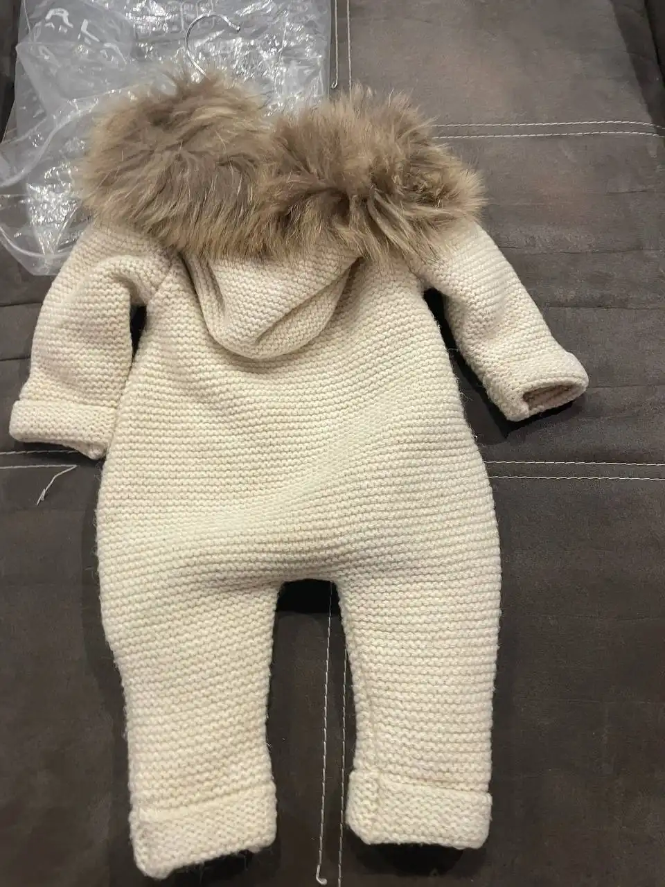 Детский утепленный комбинезон Nipperland размер 62-68 см