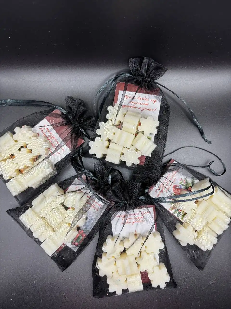 Атмосферные ароматические свечи из натурального воска