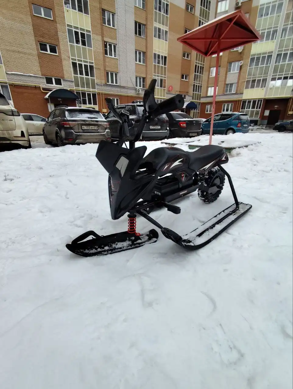 Детский электрический снегокат