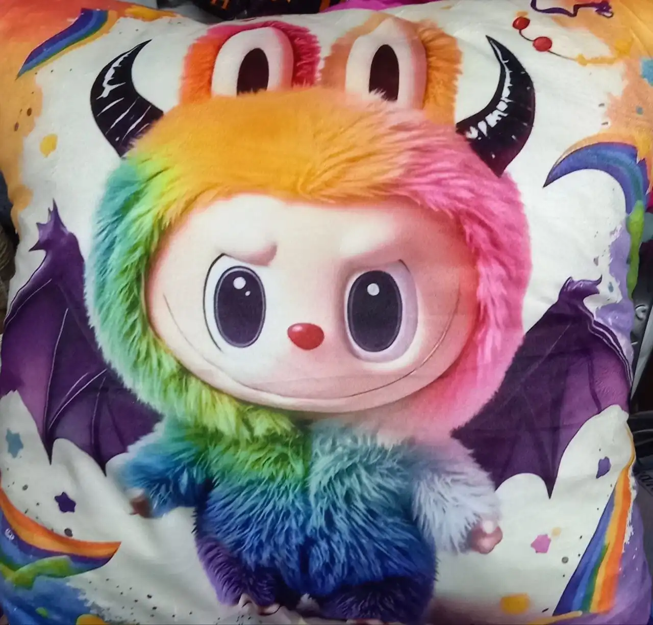 Подушки 40×40 см Лабубу и Стич - Барахолка в Чебоксары