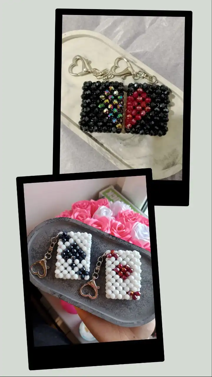 Брелки из хрустальных и акриловых бусин - Барахолка в Чебоксары
