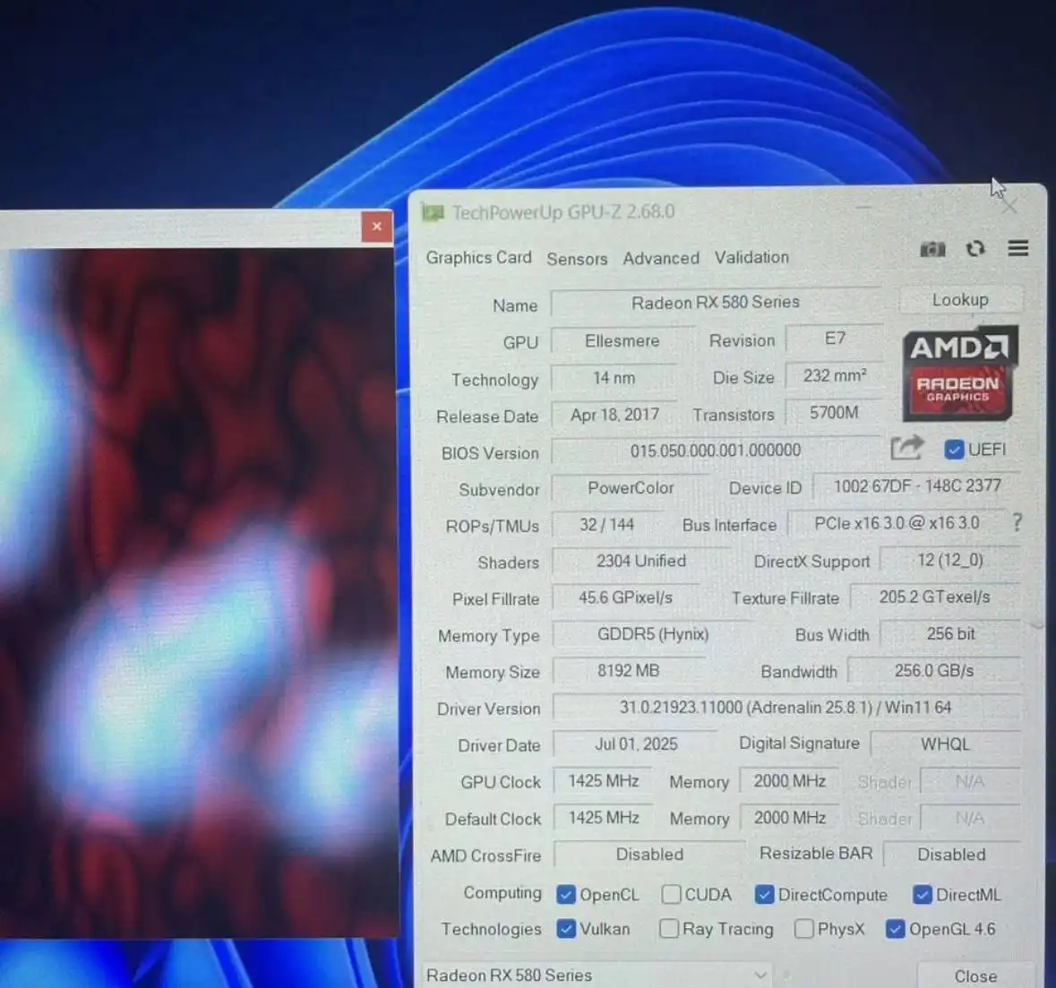 PowerColor Red Devil RX 580 8 Gb Golden Sample OC - Видеокарты (Электроника) в Чебоксары