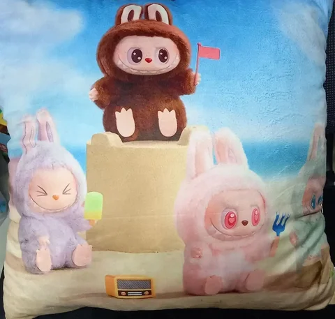 Подушка Лабубу 40×40 см - Запчасти для электроники в Чебоксары