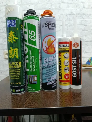 Пена и герметик силиконовый - Запчасти для электроники в Чебоксары