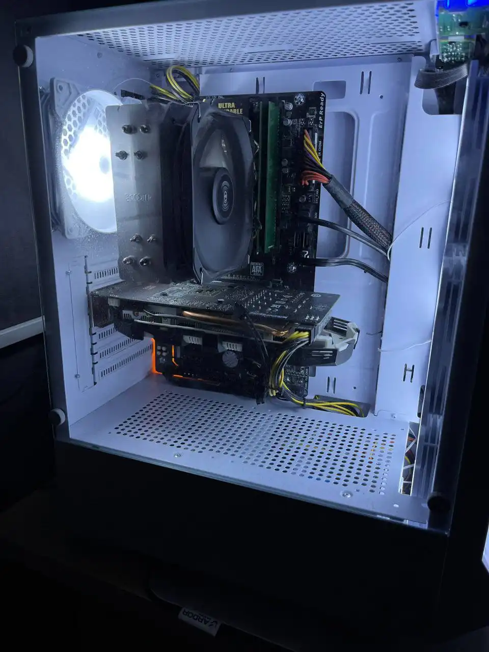 Игровой компьютер с монитором и периферией - Компьютеры и комплектующие (Электроника) в Чебоксары