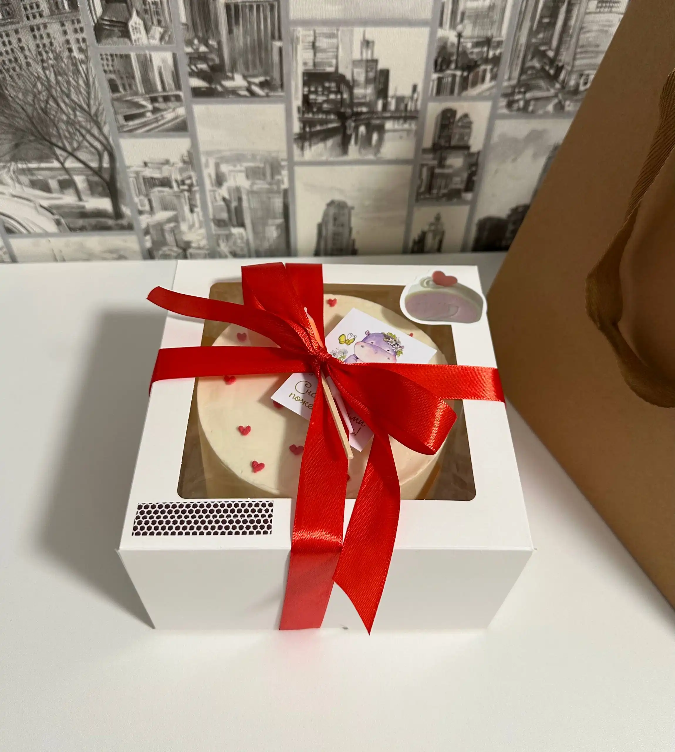 Топпер 'сердце' с мини-открыткой ко Дню влюбленных - Сувениры (Барахолка) в Чебоксары