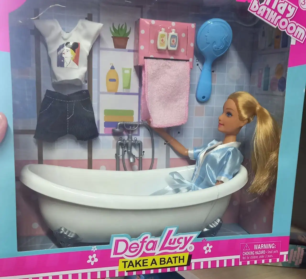 Кукла фирмы Дефа с ванной и кукла невеста - Куклы (Товары для детей) в Чебоксары