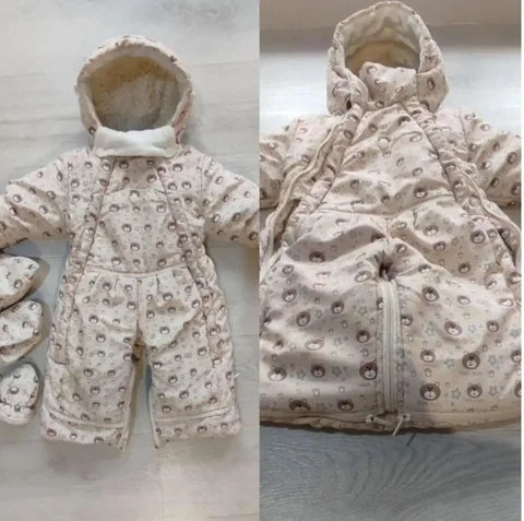 Комбинезон Rusland для детей 0-1 года с овчиной - Велосипеды в Чебоксары