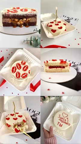 Бенто торты на День Влюблённых - Сумки в Чебоксары