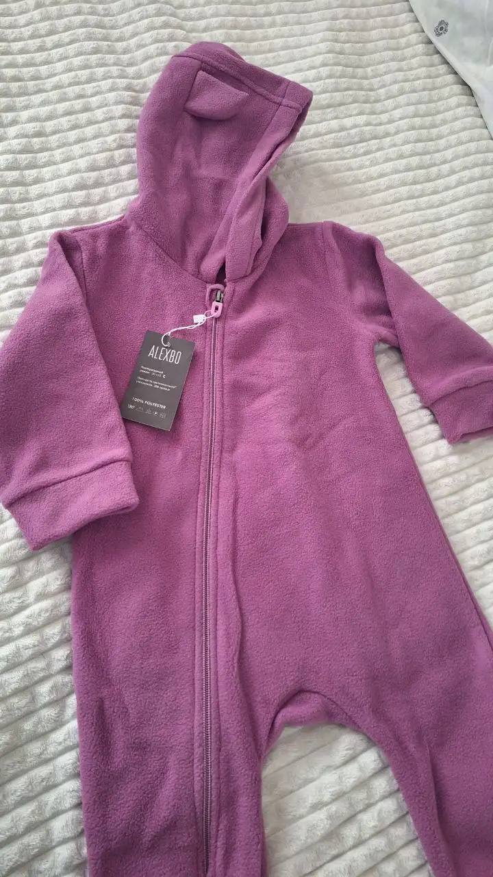 Детский флисовый комбез (поддева) для девочки - Детская одежда (Одежда) в Чебоксары