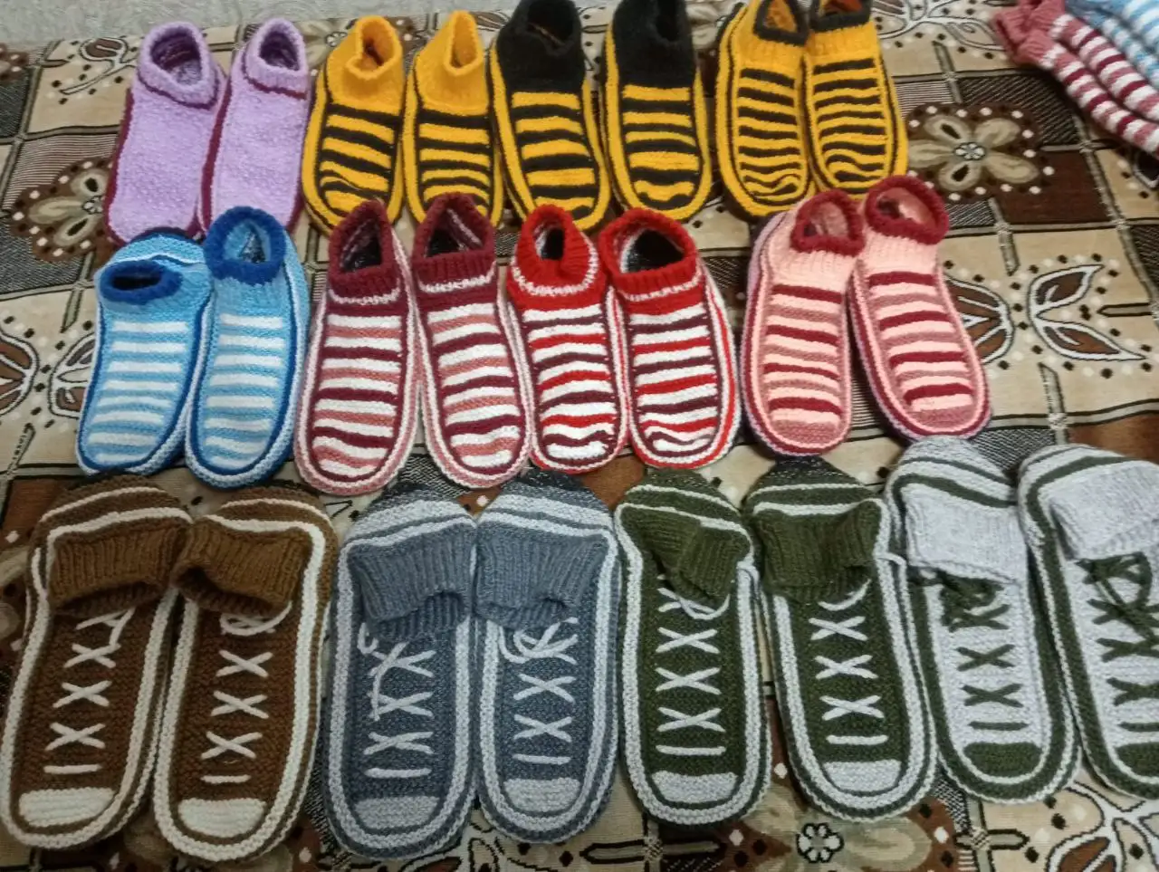 Вязаные носки разных размеров - Носки (Одежда) в Чебоксары