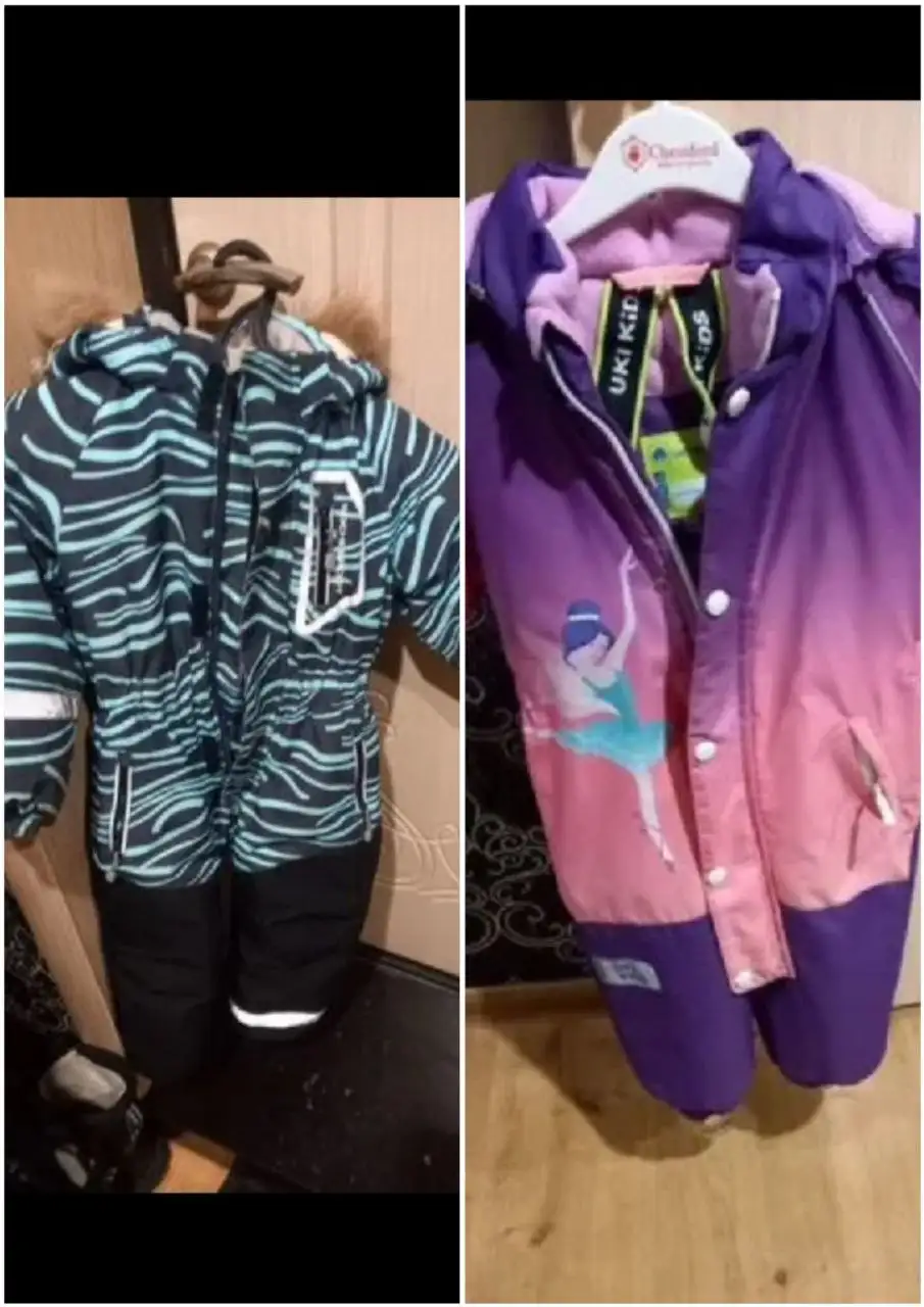 Комбинезоны детские зимние - Одежда (Барахолка) в Чебоксары