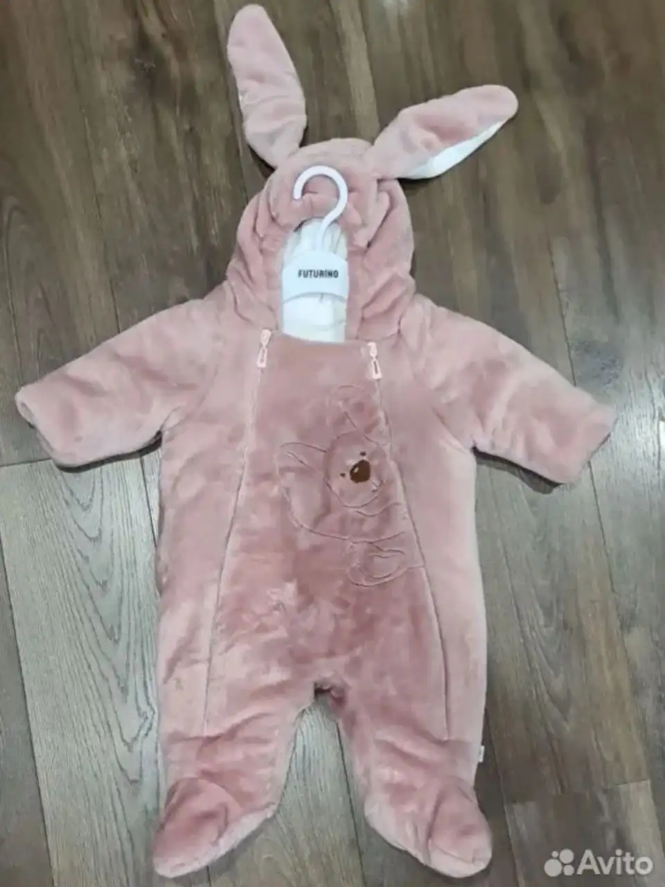 Плюшевый демисезонный комбинезон 68 размер - Одежда для детей (Товары для детей) в Чебоксары