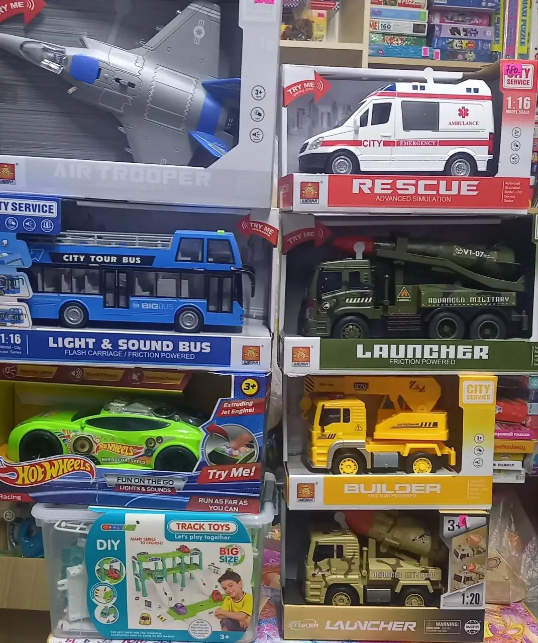 Новые игрушки с парковкой и ракетой - Игрушки (Барахолка) в Чебоксары