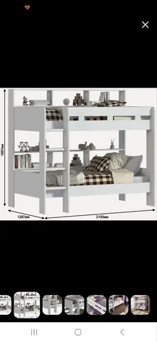 Двухъярусная кровать Gaius С-2971 - Подгузники в Чебоксары