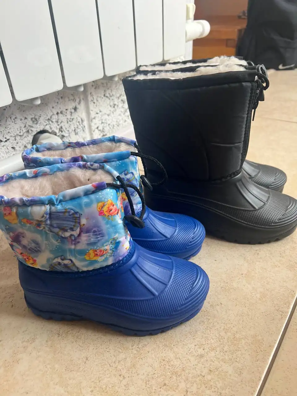 Резиновые сапоги с теплым подкладом - Обувь (Барахолка) в Чебоксары