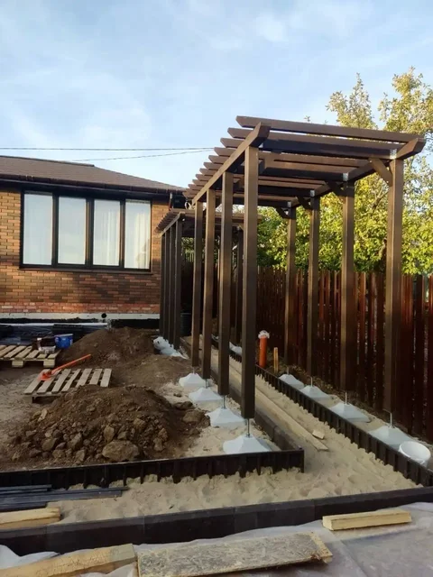 Изготовление садовых МАФ из дерева - Гаражи в Чебоксары