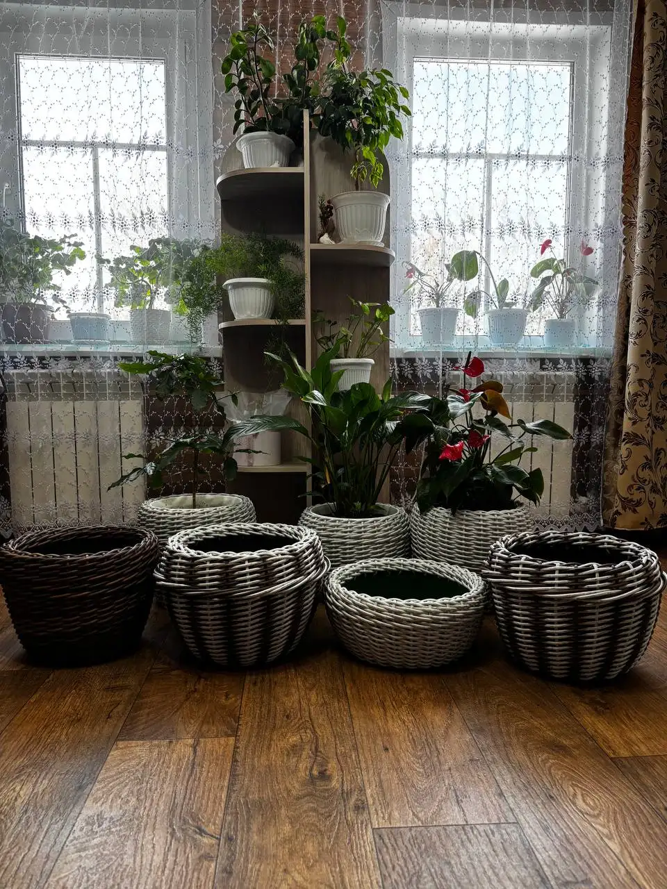 Продам кашпо из ротанга 12 л - Садоводство (Барахолка) в Чебоксары