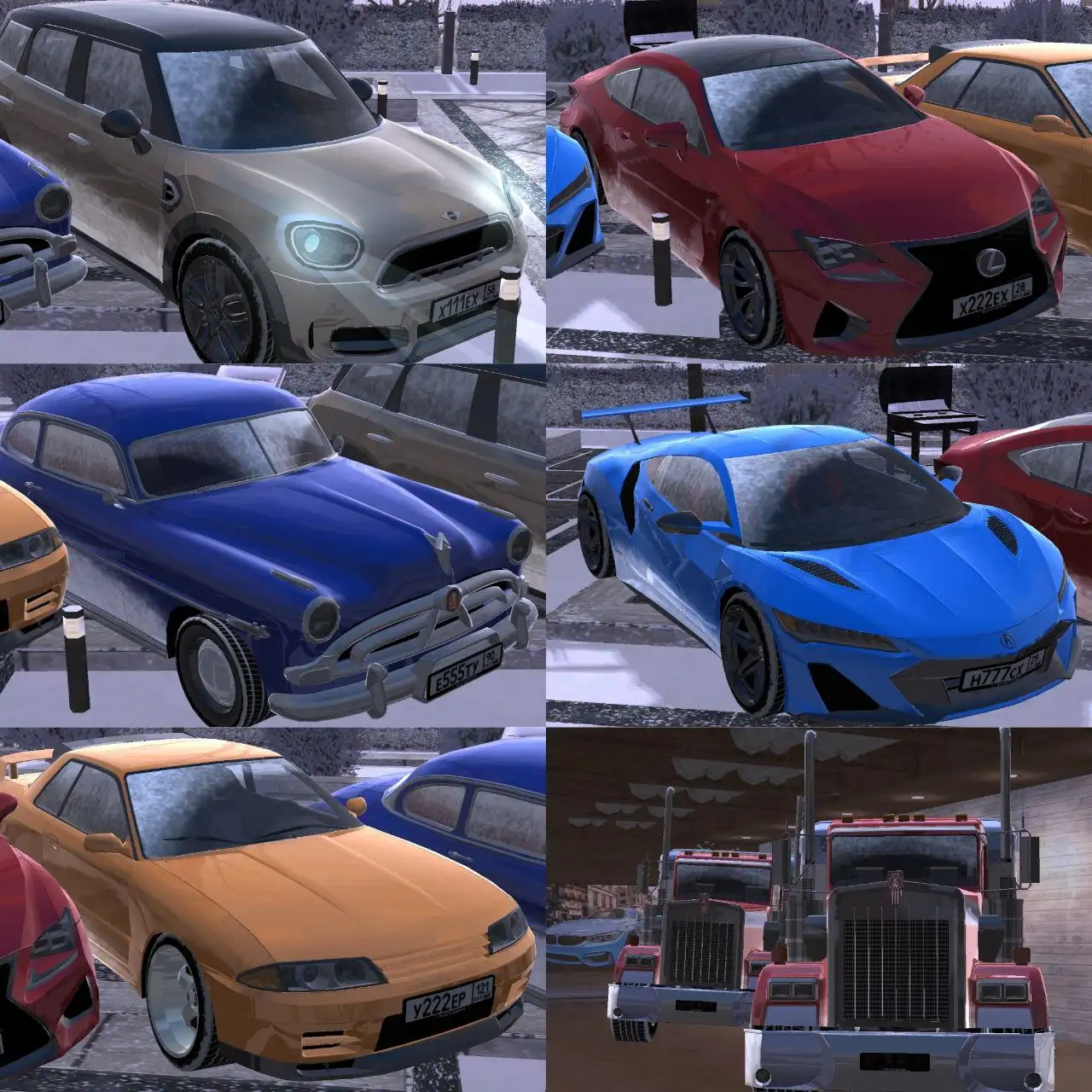 Продажа автомобилей для игры - Игровые предметы (Барахолка) в Братск