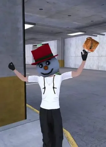 Продается Маска Снеговика из Админского магазина - Ножи в Братск